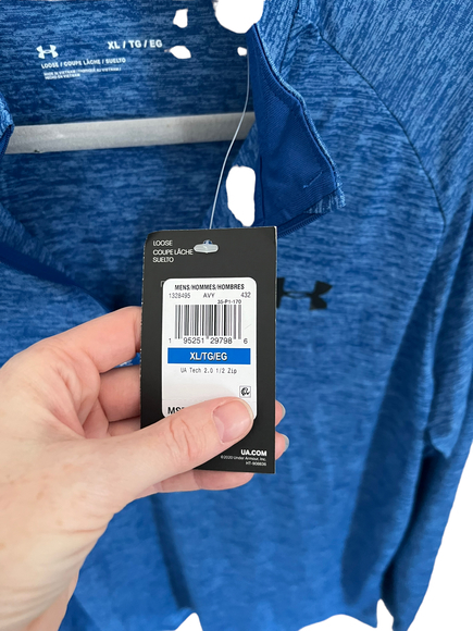 Under Armour Dri Fit Quarter Zip NEW Size XL - Picture 4 of 4